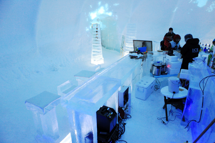 Ice bar stereo systems